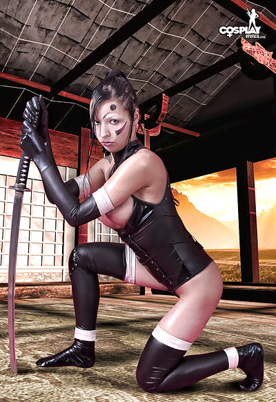 Mea Lee in Homura from Cosplay Erotica