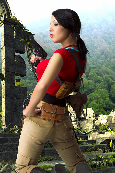 Mea Lee in Chloe Frazer from Uncharted from Elite Babes