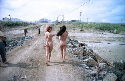 Lana and Xana in Nudist Colony from Nude In Russia