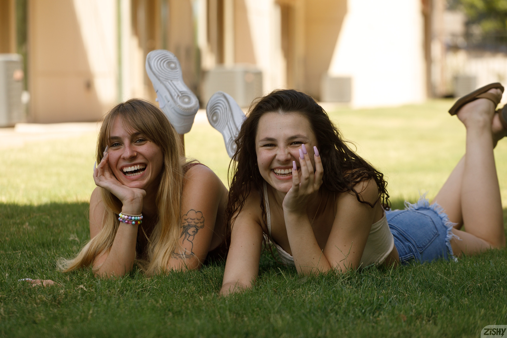 Angel Youngs in Zishy set X Friends
