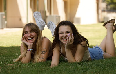 Angel Youngs and Liz Jordan in X Friends from Zishy