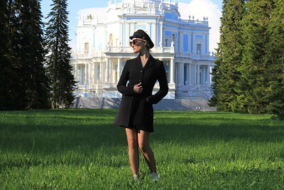 Sofa and Maria in Public from Nude In Russia