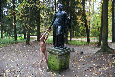 Elizaveta T in Flashing In Park from Nude In Russia