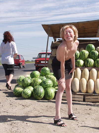 Juli in Watermelon Gal from Nude In Russia
