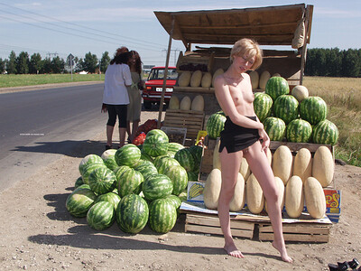 Juli in Watermelon Gal from Nude In Russia