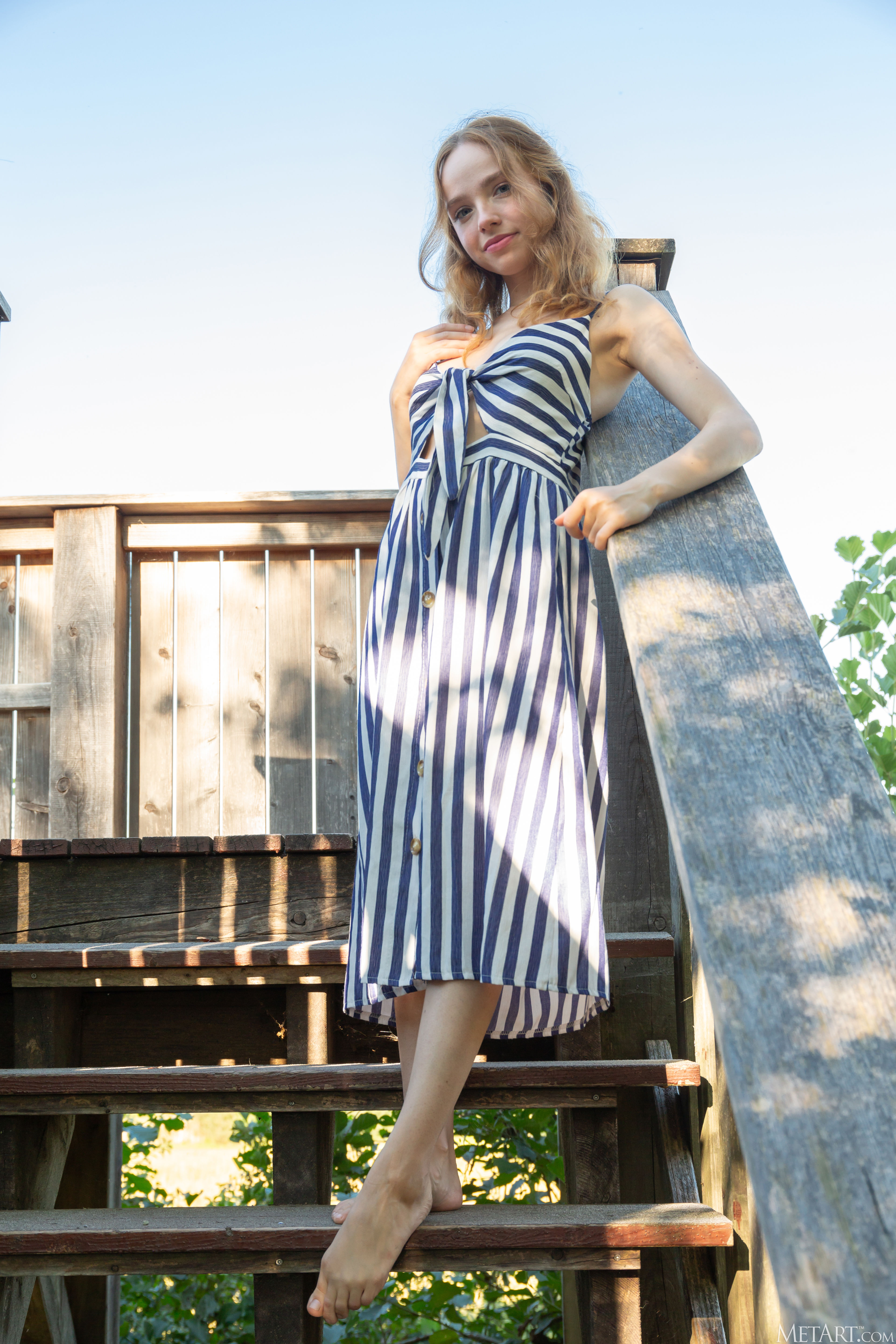 Rinna Ly in Metart set Outdoor Show
