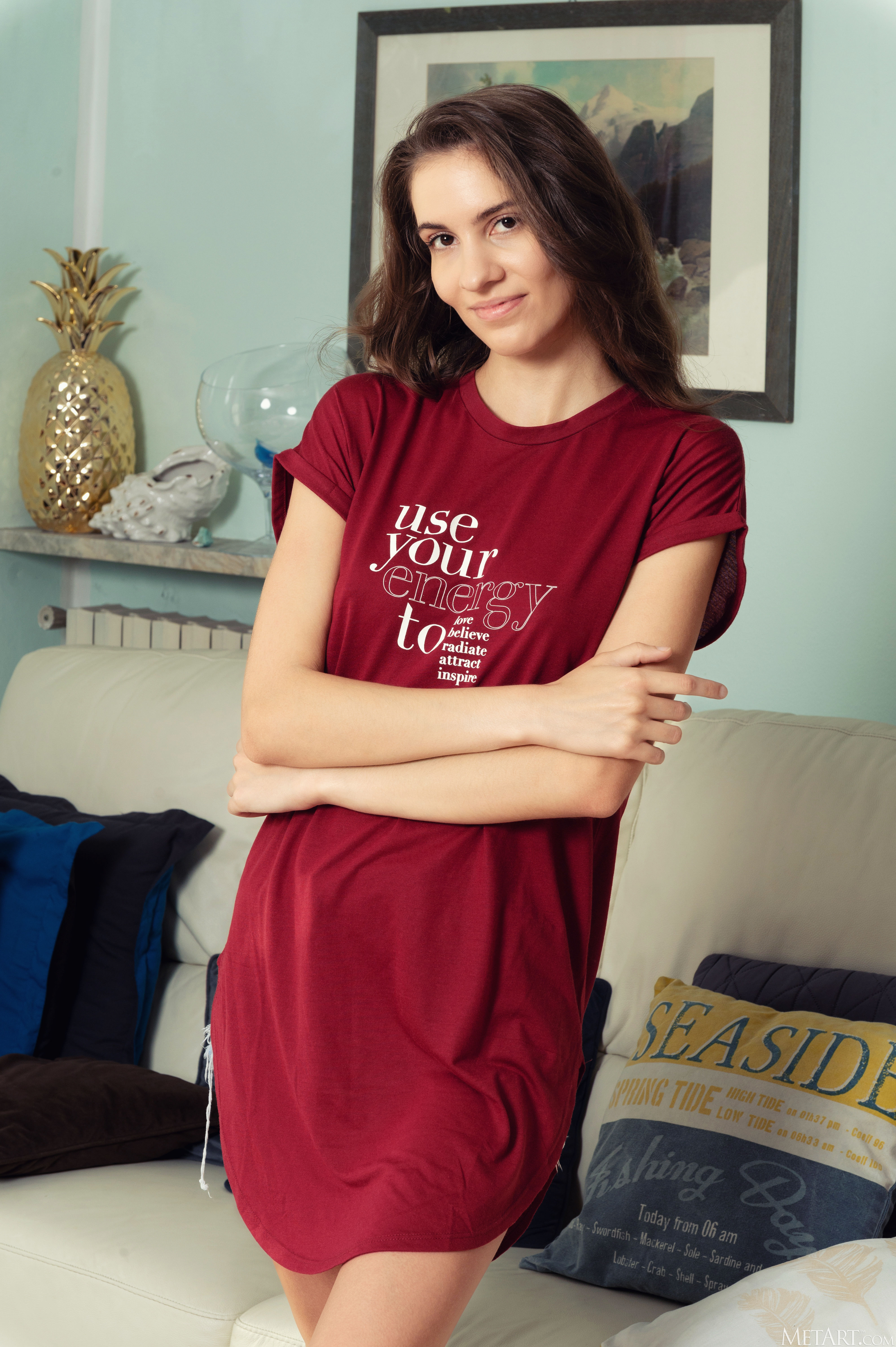 Lili Charmelle in Metart set Presenting Lili Charmelle
