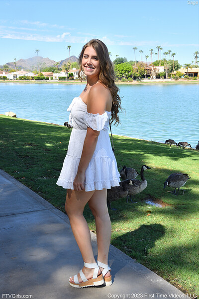 Sage in A White Summer from Ftv Girls
