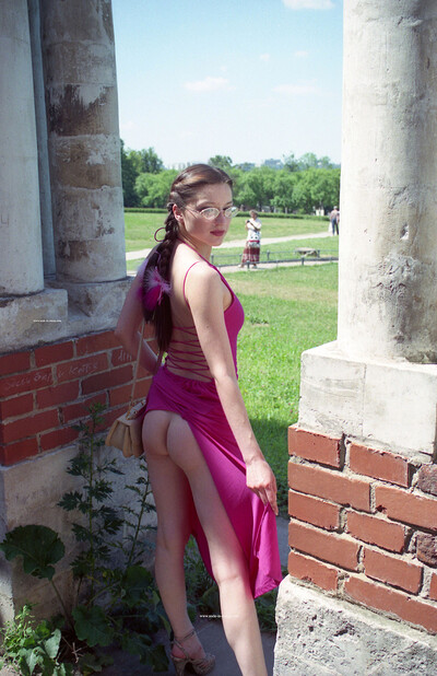 Shanna B in Lady In Pink from Nude In Russia