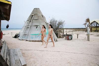 Lena W and Katja P in Nomad Fun from Nude In Russia
