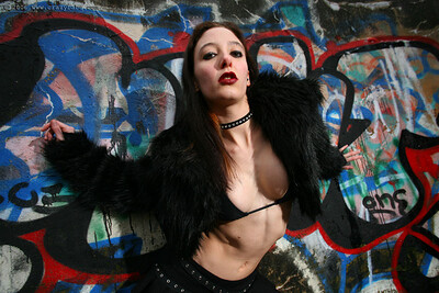Molly Heartbreaker in Goth Hotness from Crazy Babe
