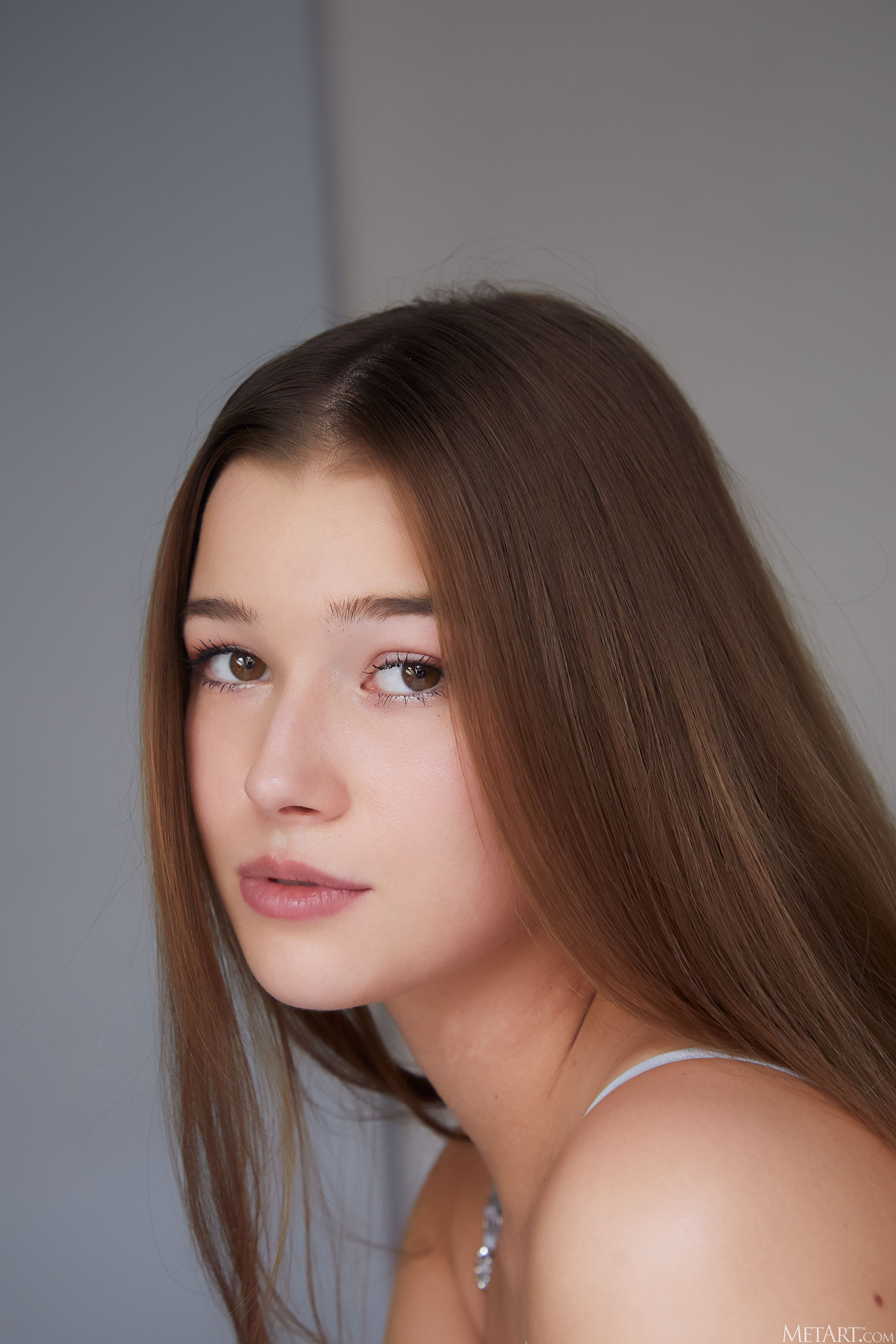 Olivia Sparkle in Metart set Ice Blue