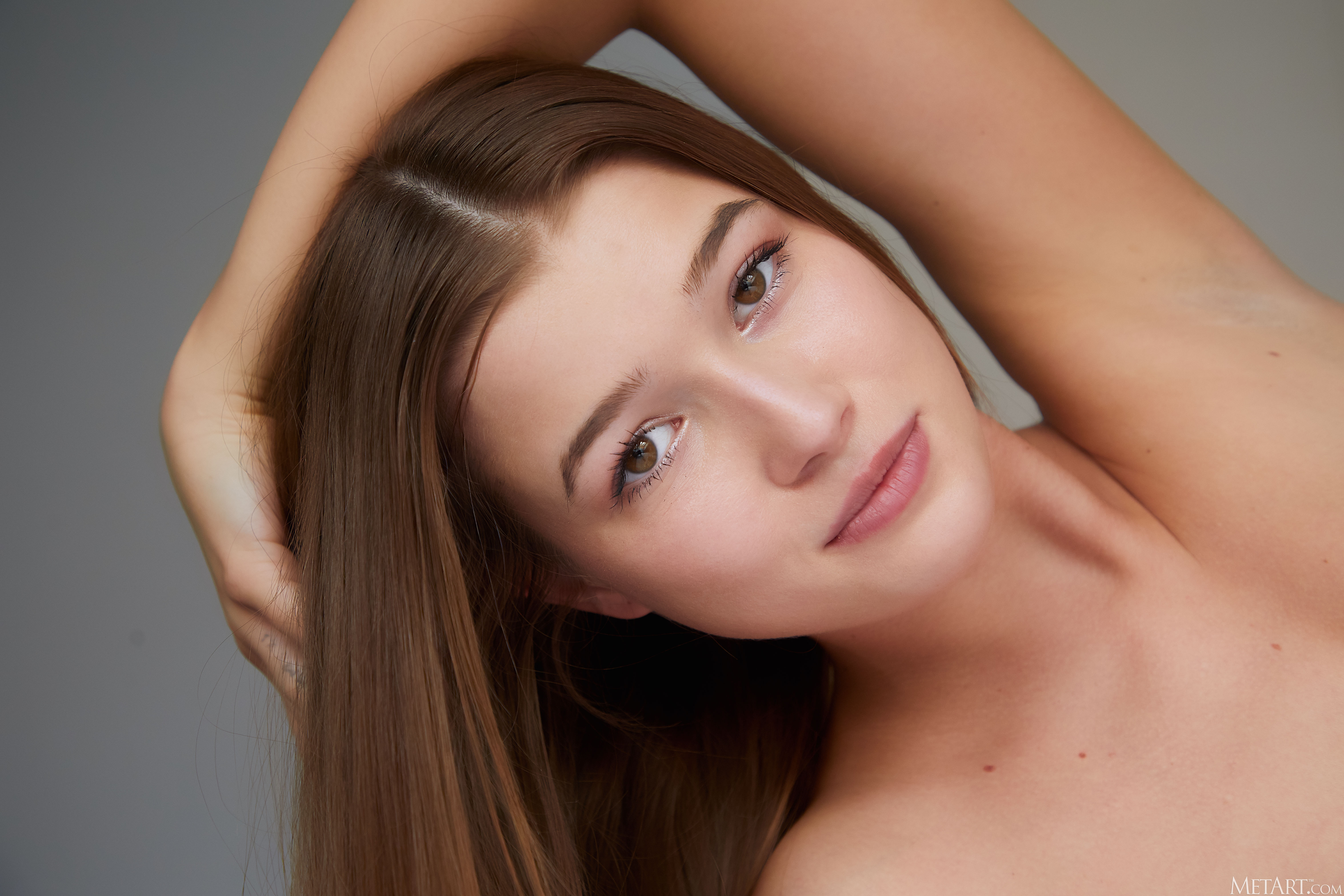 Olivia Sparkle in Metart set Ice Blue