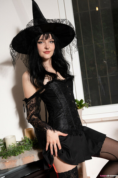 Amelia Riven in Amelia Riven Halloween Witch from Teen Dreams
