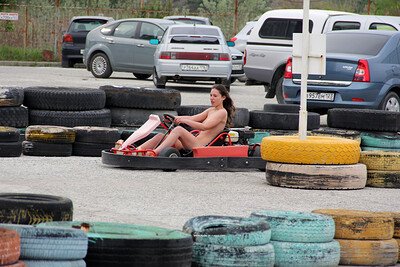 Alisa in Birthday Suit Carting from Nude In Russia