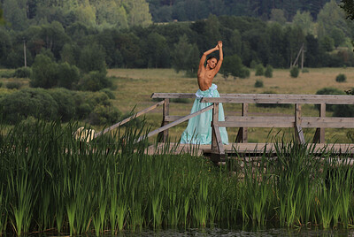 Mari in Nature Jazz from Nude In Russia