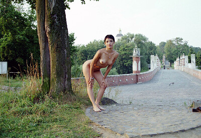 Ruslana in Public Lady from Nude In Russia