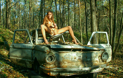 Tekla D in I Found an Abandoned Car from Stunning 18