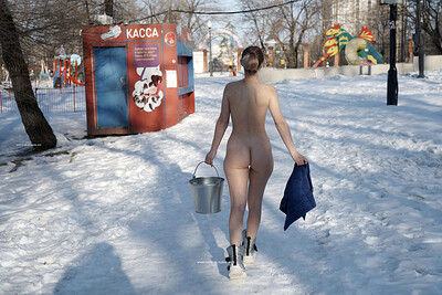 Ornella in Sexy Cold from Nude In Russia