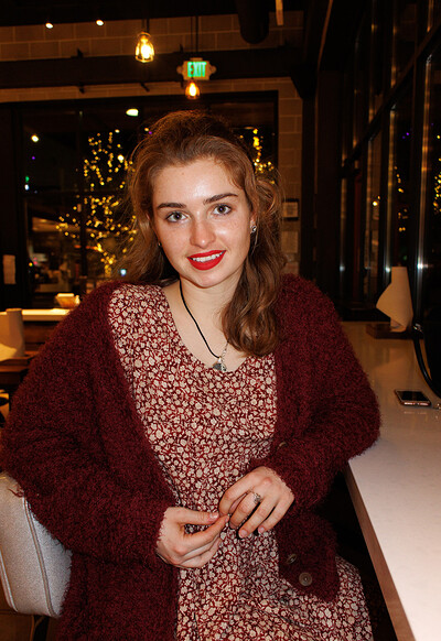 Greta Yarbrough in Zishy set Christmas Crumbs
