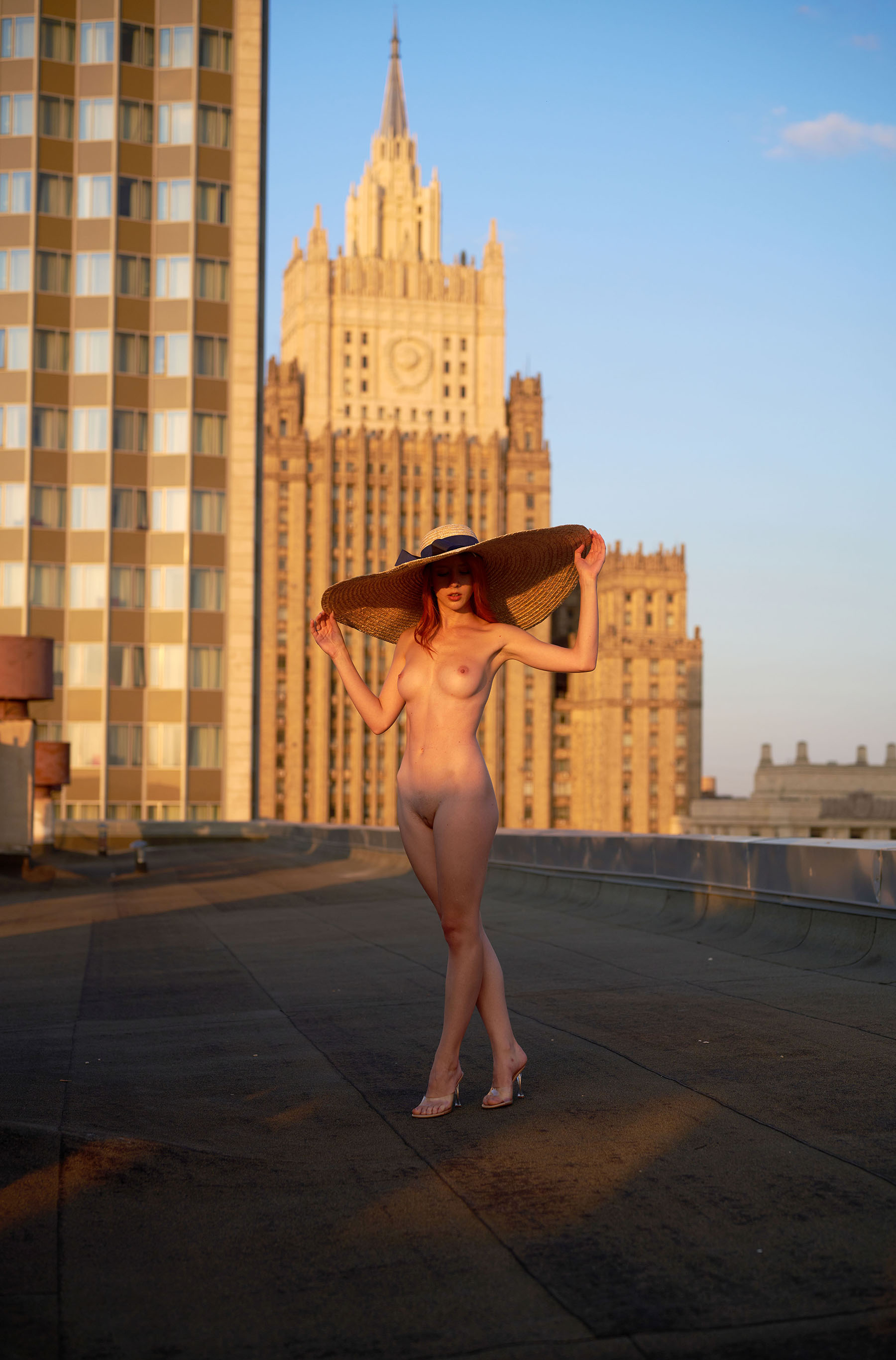 Liz in Nude In Russia set Sun Kissed