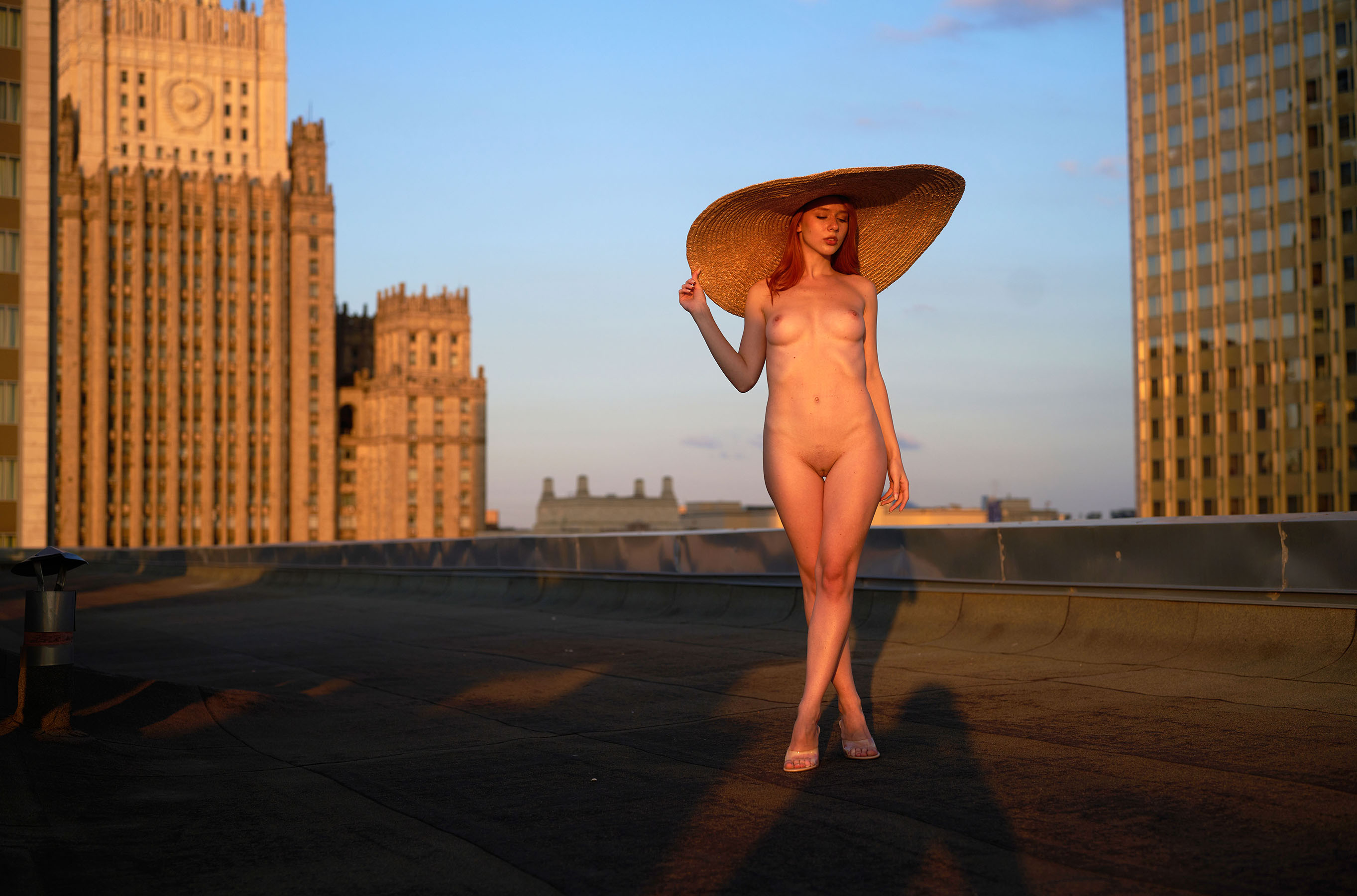 Liz in Nude In Russia set Sun Kissed