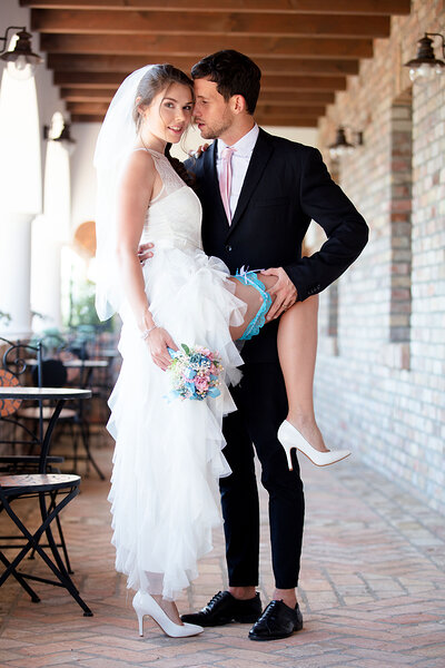 Top class babe Princess Alice has quality time with her new wife after the wedding