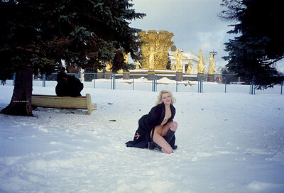 Veta in Flashing Queen from Nude In Russia