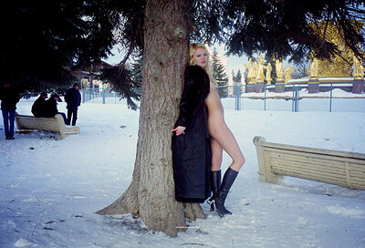 Veta in Flashing Queen from Nude In Russia