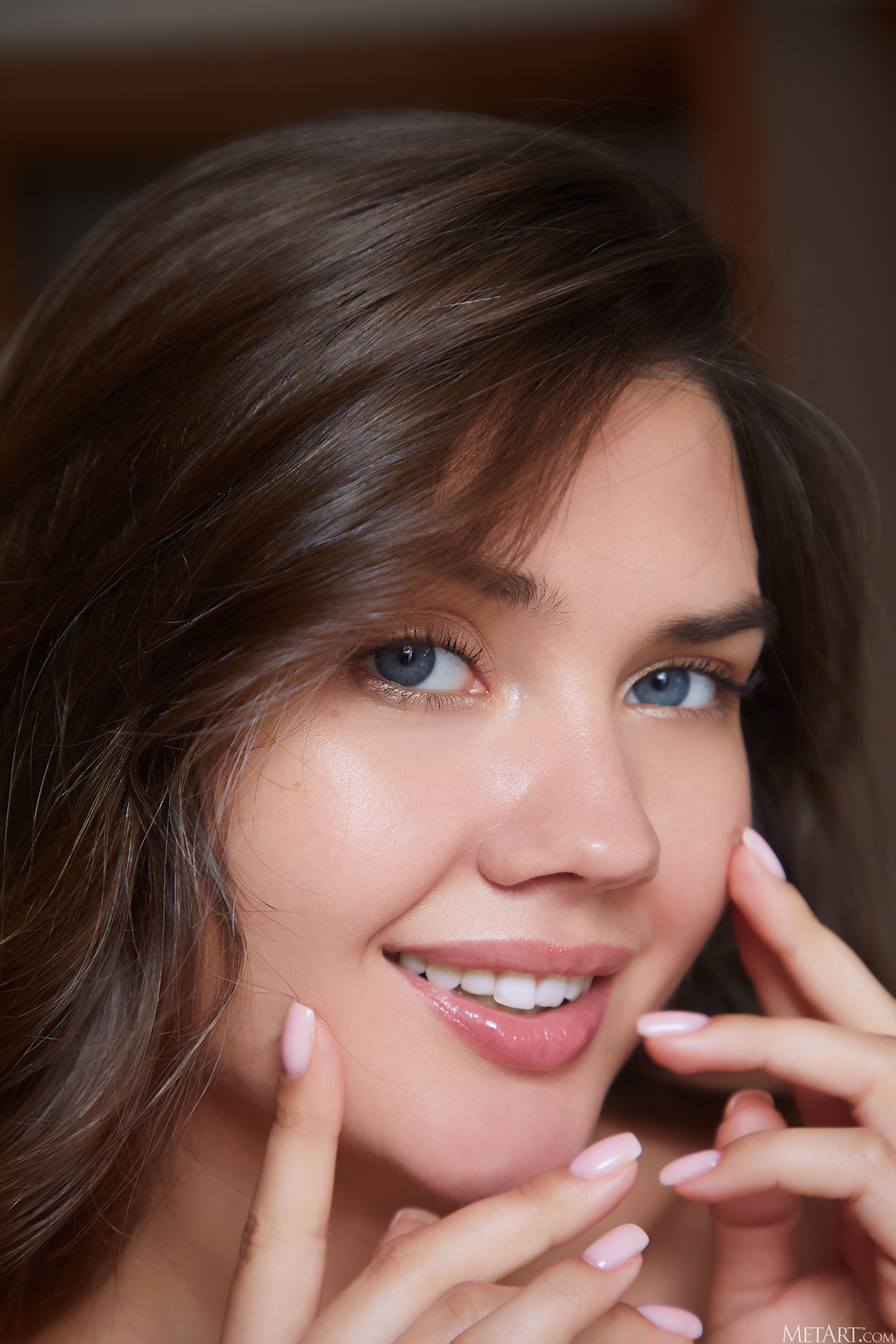 Georgia in Metart set Cozy Bed