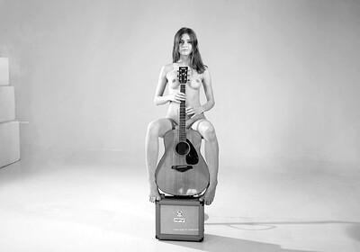 Jana in Guitar Girl from Nude In Russia