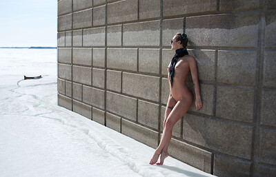 Sonja in By The Bridge from Nude In Russia