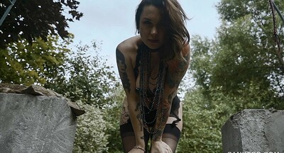 Mistress Teya Tabu in Dominatrix Gothic Milf from Sanktor