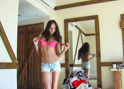 Julia P in Julia Bedroom Undressing from Stunning 18