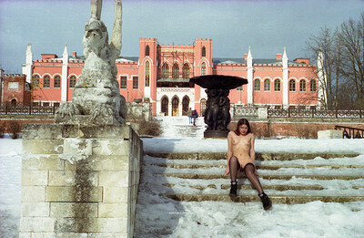 Gella in Cold Walk from Nude In Russia