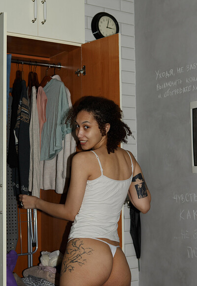 Solana Bardell in Black Star Russia 1 from Zishy