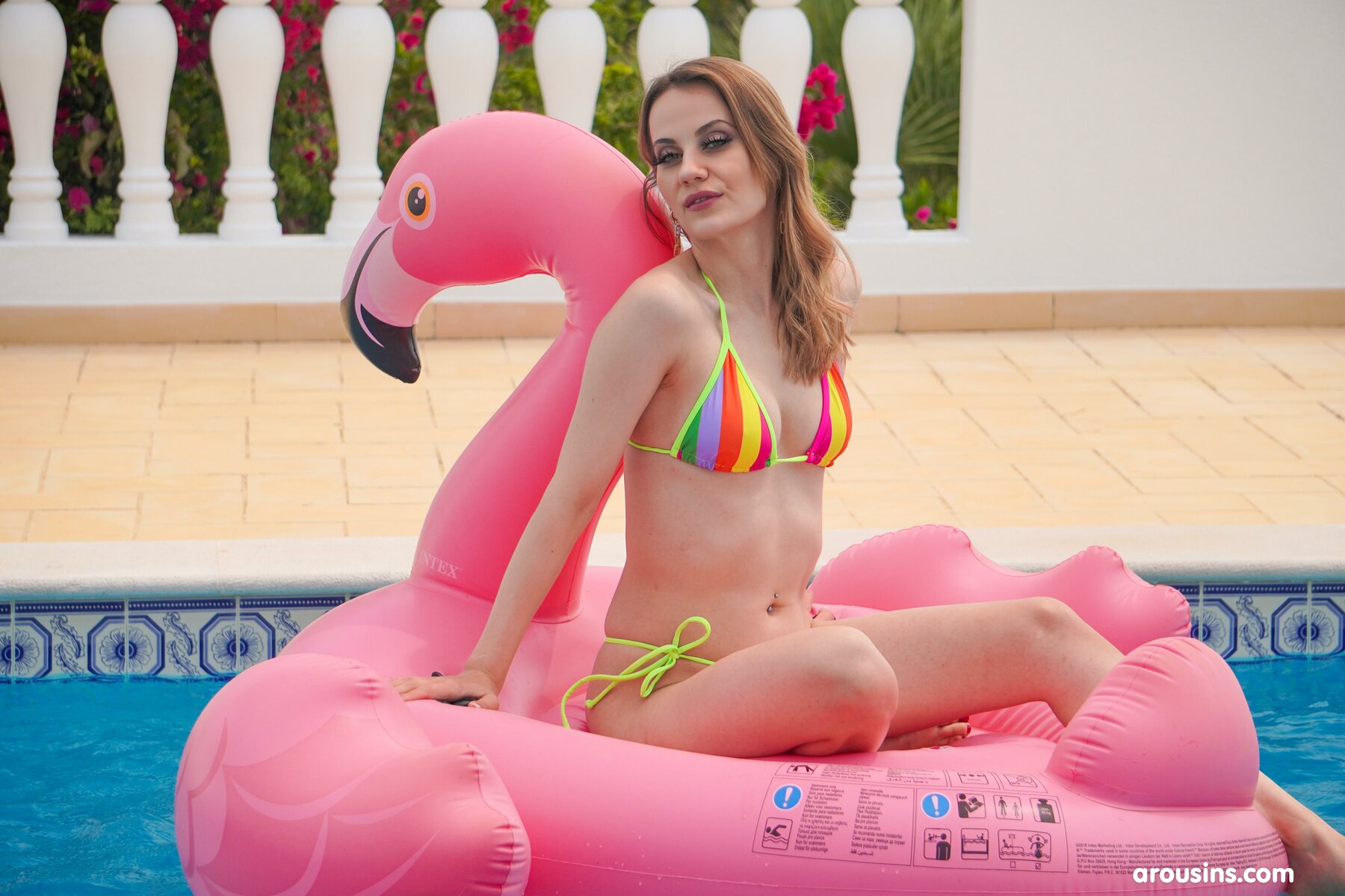 Ruby Shades Nude in Ruby Shades By The Pool - Free Arousins Picture Gallery  at Elite Babes