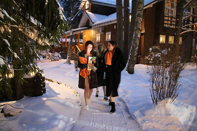 Lena and Katja P in Cabin Play from Nude In Russia