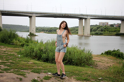 Katja P in By The River from Nude In Russia