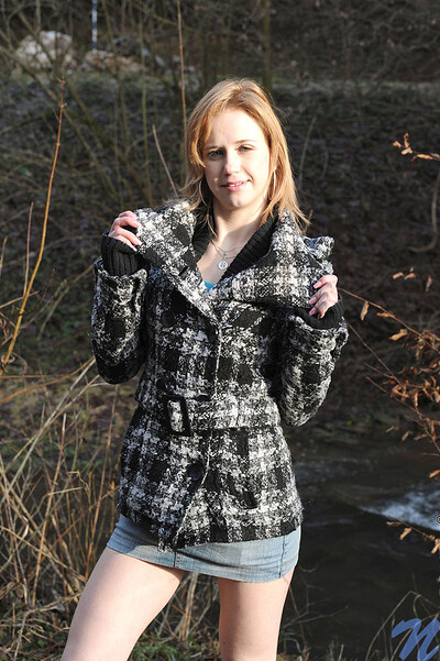 Deina in Cummingoutside from Nubiles