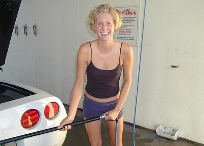 Megan in Carwash from Nubiles