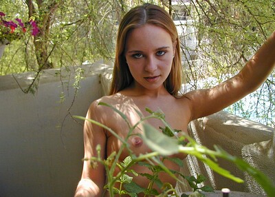 Lilian in Patio from Nubiles