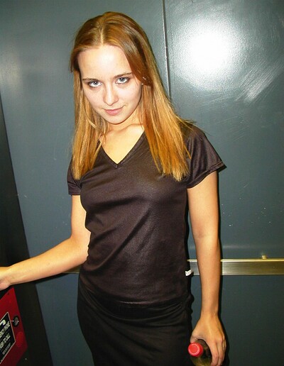 Lilian in Elevator from Nubiles
