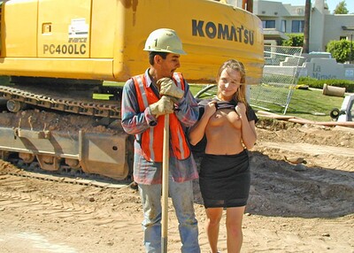 Lilian in Construction from Nubiles