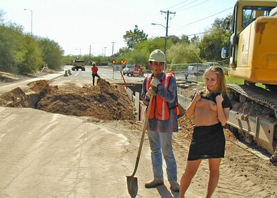 Lilian in Construction from Nubiles