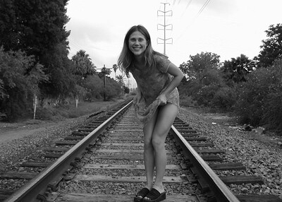 Lindsay in Railroad from Nubiles
