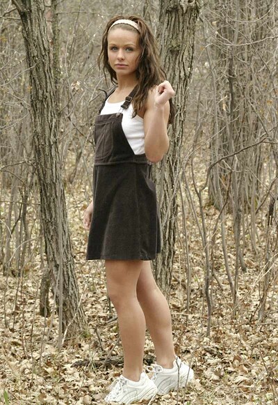 Melisa in Leaves from Nubiles