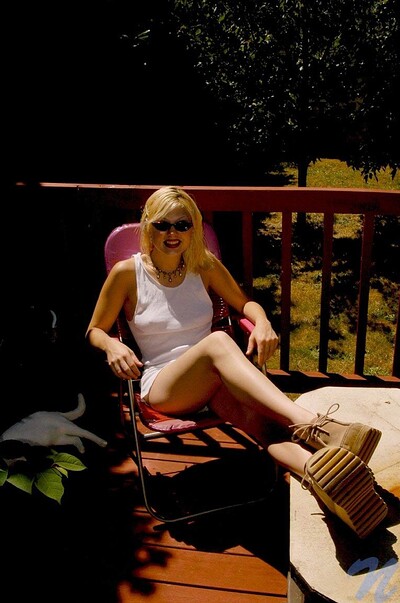 Polly in Sunglasses from Nubiles