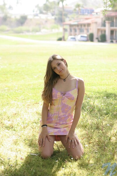 Lisa in Grass from Nubiles