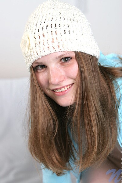 Jules in Beanie from Nubiles